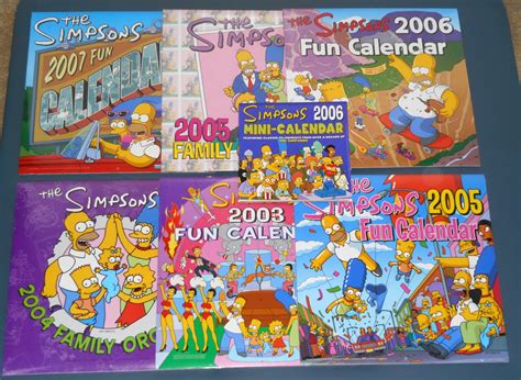 The Simpsons 2006 Fun Calendar PDF