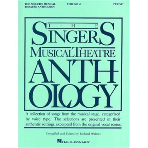 The Singer's Musical Theatre Anthology - Volume 2: Teno Kindle Editon