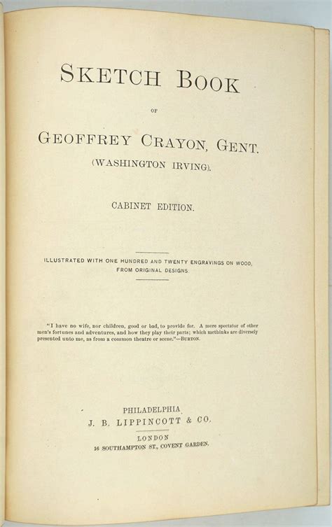 The Sketch-Book of Geoffrey Crayon Gent Primary Source Edition Reader