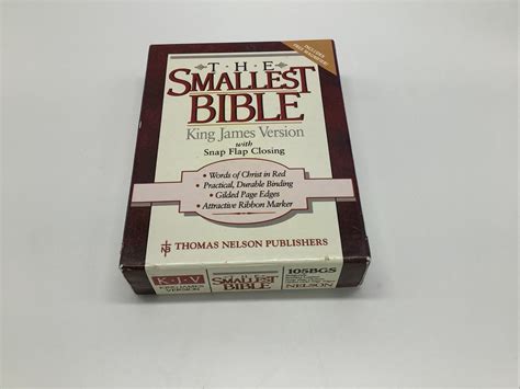 The Smallest Bible Kjv PDF
