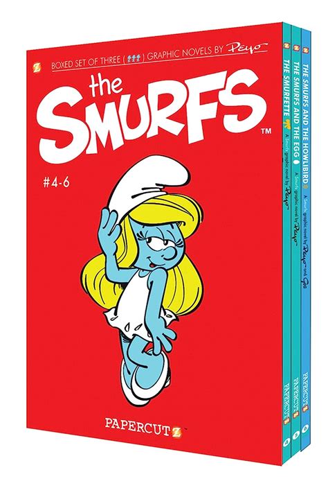 The Smurfs Graphic Novels Boxed Set Vol 4-6 Kindle Editon