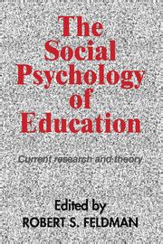 The Social Psychology of Education Current Research and Theory Kindle Editon