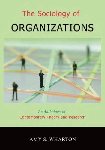 The Sociology of Organizations: An Anthology of Contemporary Theory and Research [Paperback] Ebook Epub