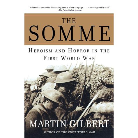 The Somme Heroism and Horror in the First World War Kindle Editon