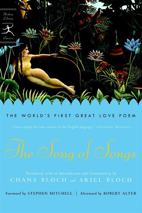 The Song of Songs The World s First Great Love Poem Modern Library Classics Epub