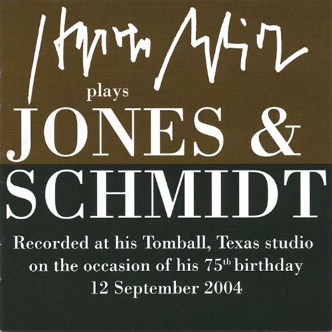 The Songs Of Jones and Schmidt Doc