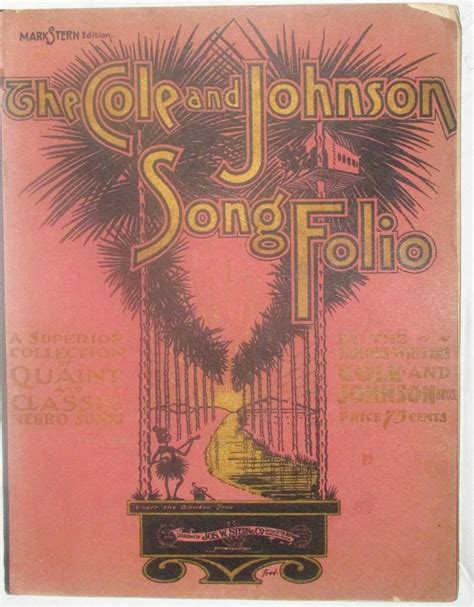 The Songs of Cole and Johnson Brothers Kindle Editon