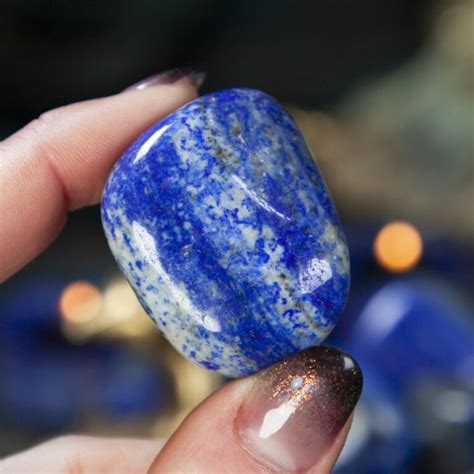 The Soothing Power of Tumbled Lapis