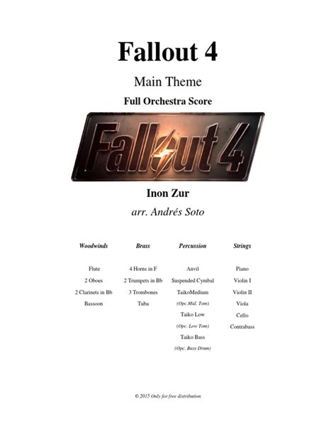 The Sound of the End: Fallout Orchestral Classics