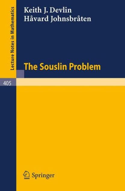 The Souslin Problem PDF