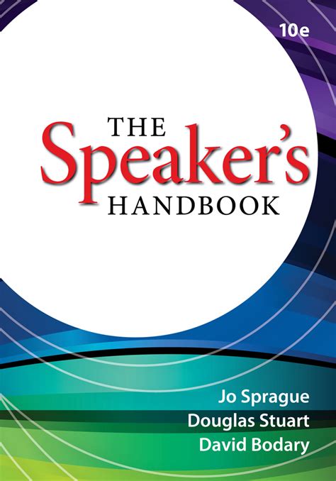 The Speaker S Handbook 10th Edition Pdf PDF
