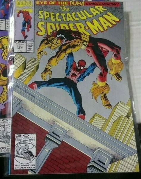 The Spectacular Spider-Man 193 Over the Edge The Eye of the Puma Marvel Comics Kindle Editon