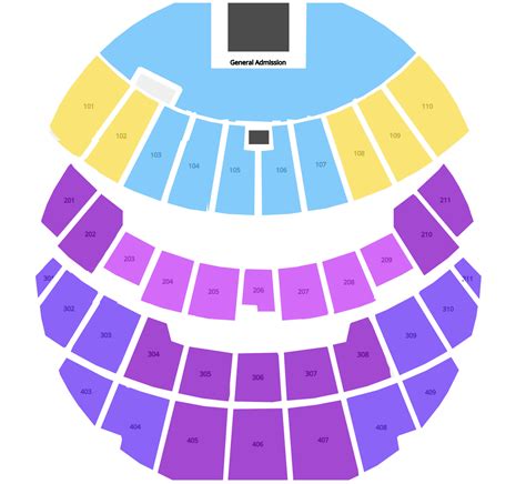 The Sphere Las Vegas Seating Chart