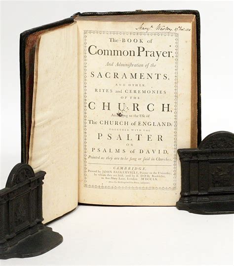 The Spirit of the Book of Common Prayer by a Clergyman Reader