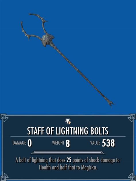 The Staff of Lightning: An Ancient Legacy