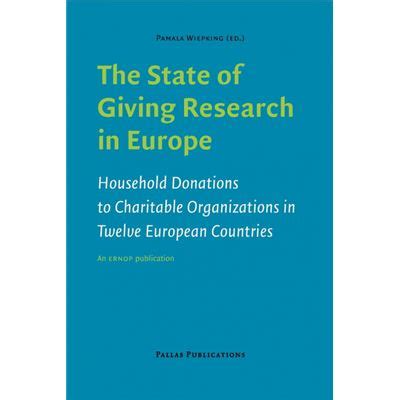 The State of Giving Research in Europe Household Donations to Charitable Organizations in Twelve Eur PDF