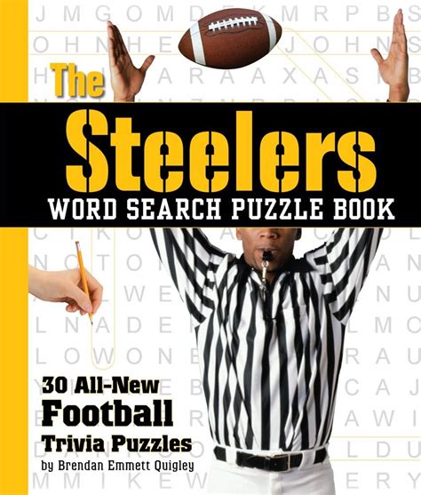 The Steelers Word Search Puzzle Book 30 All New Football Trivia Puzzles Edition Epub