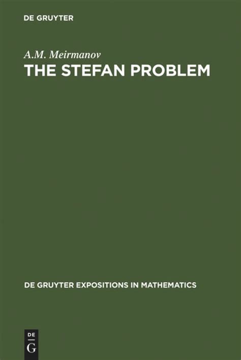 The Stefan Problem Epub