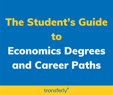 The Step-by-Step Path to a Bachelor's Degree in Economics