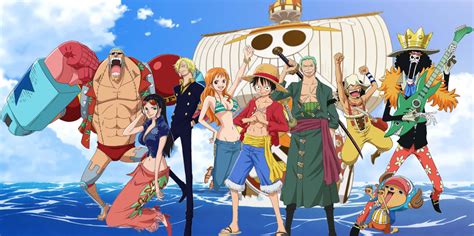 The Straw Hat Pirates Set Sail