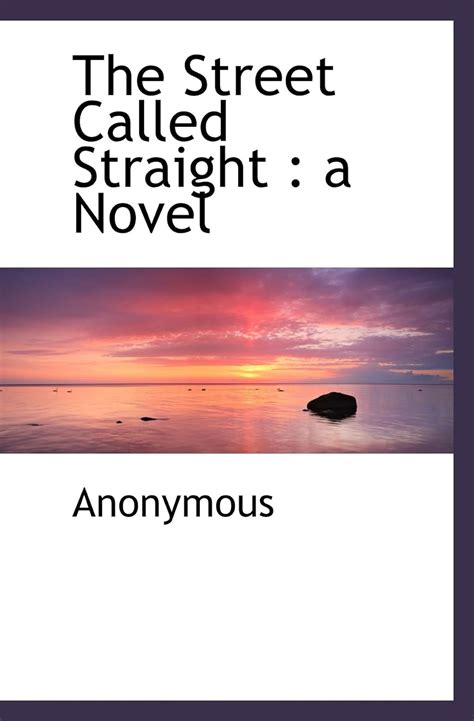 The Street Called Straight A Novel Doc