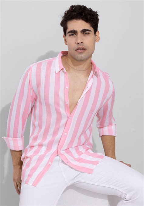 The Striped Pink and White Shirt: A Fashion Staple with Enduring Appeal