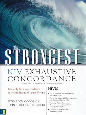 The Strongest NIV Exhaustive Concordance Kindle Editon
