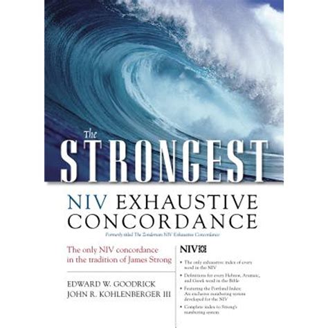 The Strongest NIV Exhaustive Concordance Kindle Editon