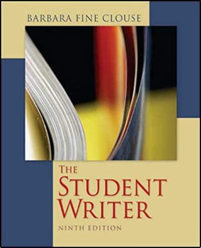 The Student Writer 9th edition Kindle Editon