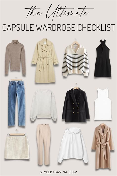 The Style Checklist The Ultimate Wardrobe Essentials for You PDF
