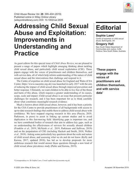 The Susanna Boon: A Comprehensive Guide to Understanding and Addressing Child Sexual Abuse