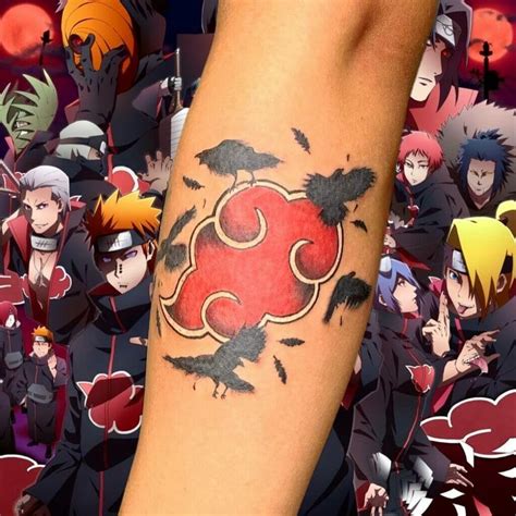 The Symbolism of the Akatsuki Cloud Tattoo