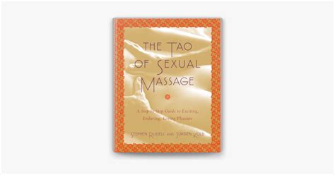 The Tao of Sexual Massage Book and Video Doc