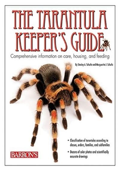 The Tarantula Keepers Guide: Comprehensive Information on Care, Ebook Epub