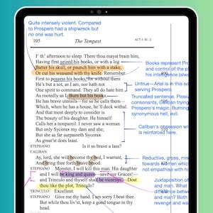 The Tempest Classic Version Annotated Quotes Other Features Kindle Editon