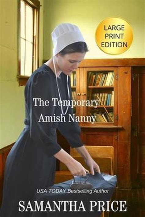 The Temporary Amish Nanny LARGE PRINT Amish Misfits Volume 5 Kindle Editon