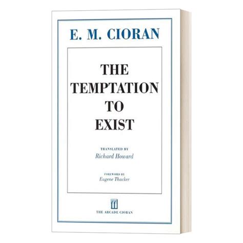 The Temptation to Exist Epub