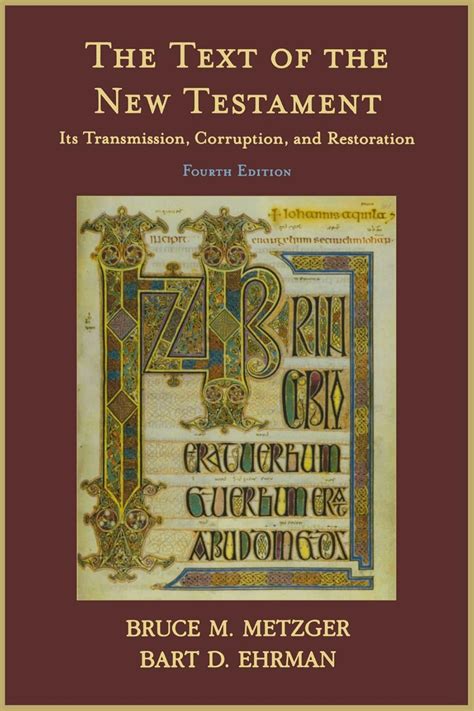 The Text of the New Testament Its Transmission Corruption and Restoration Doc