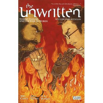 The The Unwritten Tommy Taylor and the War of Words Tommy Taylor and the War of Words v 6 Reader