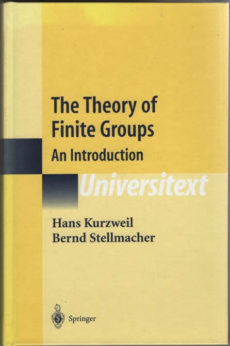 The Theory of Finite Groups An Introduction 1st Edition PDF
