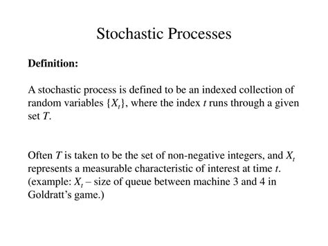 The Theory of Stochastic Processes III Doc