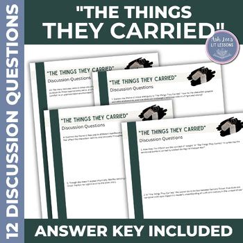 The Things They Carried Discussion Questions And Answers Epub