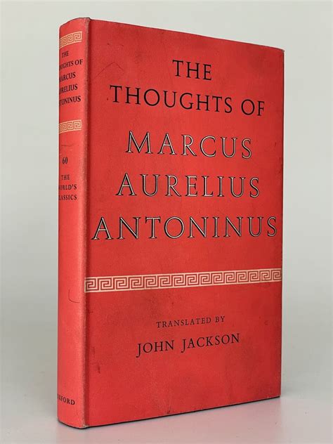 The Thoughts of Marcus Aurelius Translated Classic Reprint Reader