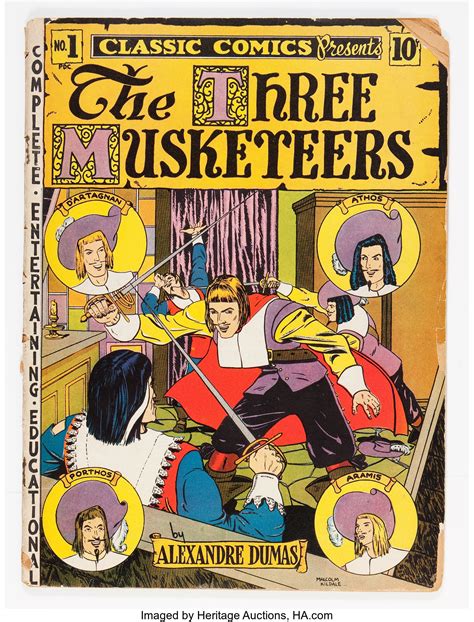 The Three Musketeers Classic Comics Number One PDF