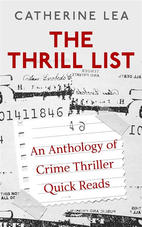 The Thrill List An Anthology of Crime Thriller Quick Reads Epub