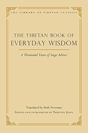 The Tibetan Book of Everyday Wisdom Library of Tibetan Classics 1 Epub
