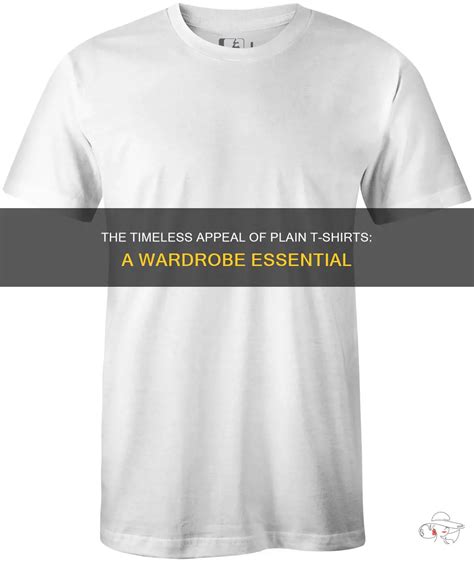 The Timeless Versatility of the Plain Black Tee Shirt: A Wardrobe Essential