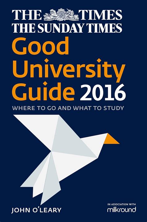 The Times Good University Guide 2016 Where to Go and What to Study Epub