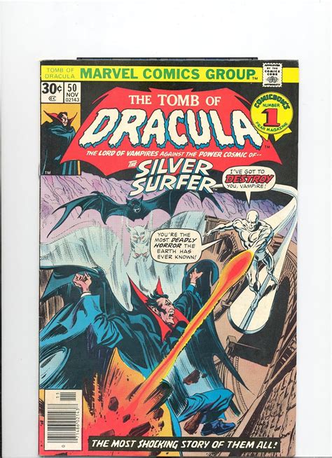 The Tomb Of Dracula Vol 1 No 50 November 1976 Where Soars The Silver Surfer Epub
