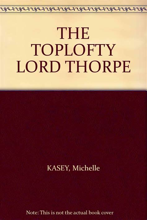 The Toplofty Lord Thorpe Ebook PDF